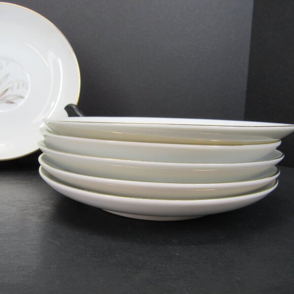 Kaysons Fine China Japan Golden Rhapsody 1961 (1) 6 Oz Teacup and 7 Saucers - Picture 5 of 7